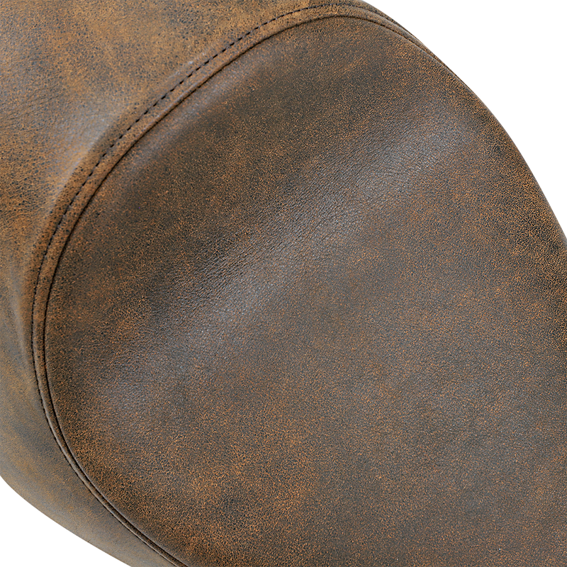 DRAG SPECIALTIES SEATS, Drag Specialties Seats 3/4 Solo Seat for XL Models (2004-2022) - Brown Distressed, Part #0804-0747