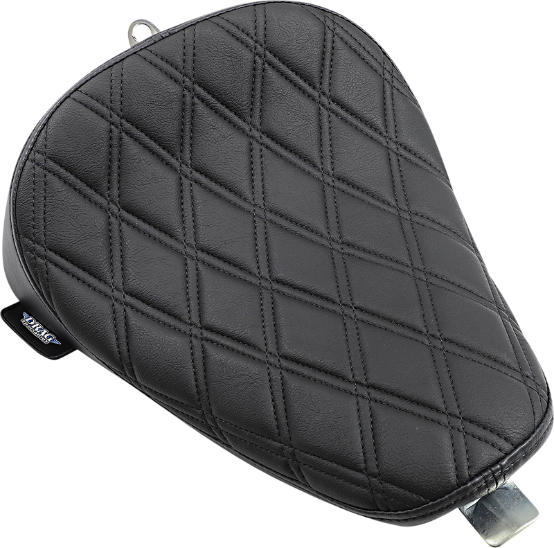 DRAG SPECIALTIES SEATS, DRAG SPECIALTIES SEATS Bobber Solo Seat - Double Diamond for XL '10-'22 (Part Number 0804-0739)