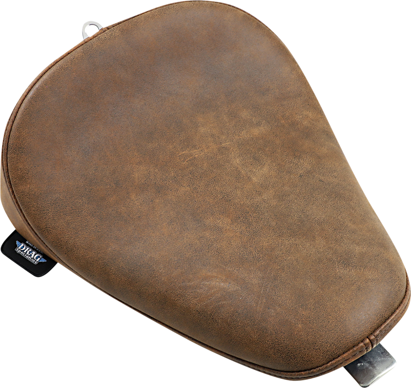 DRAG SPECIALTIES SEATS, Drag Specialties Seats Bobber Solo Seat - Brown Distressed for Harley XL 2010-2022 (Part #0804-0742)