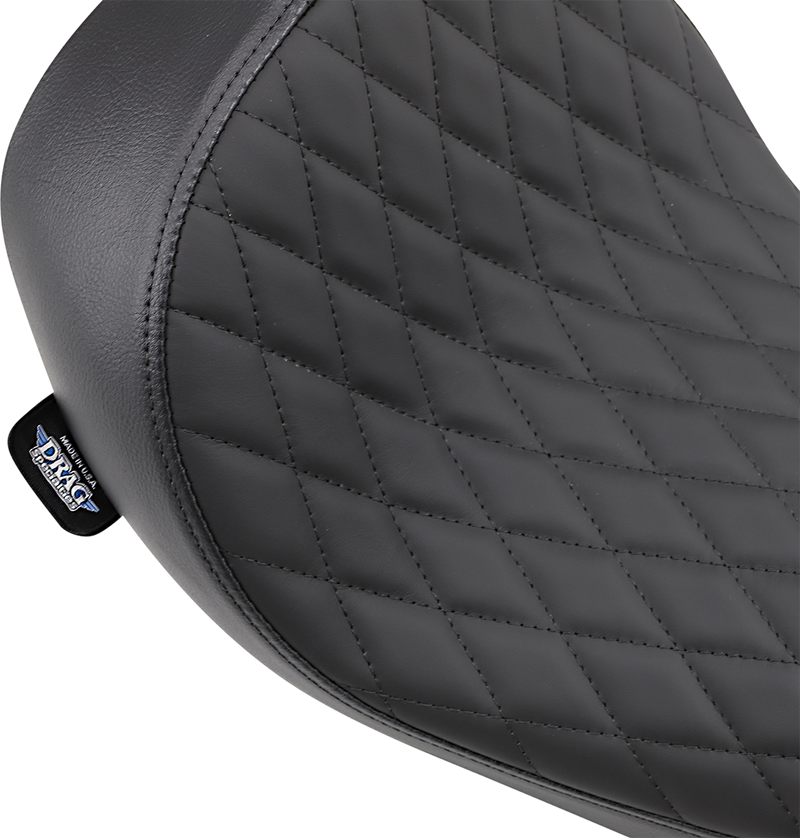 DRAG SPECIALTIES SEATS, DRAG SPECIALTIES SEATS Low Solo Seat with Diamond Stitch for FXD/FLD 2006-2017 – Model 0803-0547