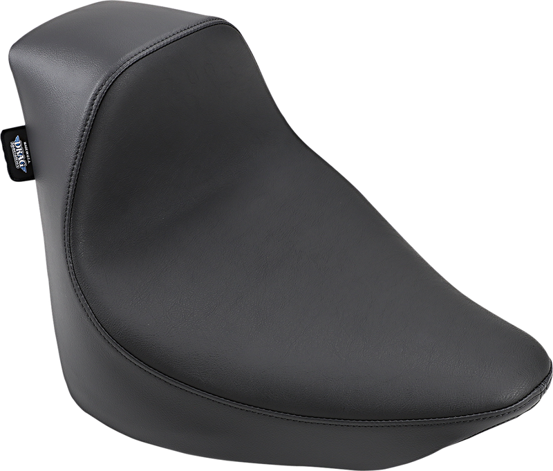 DRAG SPECIALTIES SEATS, DRAG SPECIALTIES SEATS EZ-Solo Seat - Smooth Vinyl for Harley FL/FX 2018-2022, Part #0802-1148