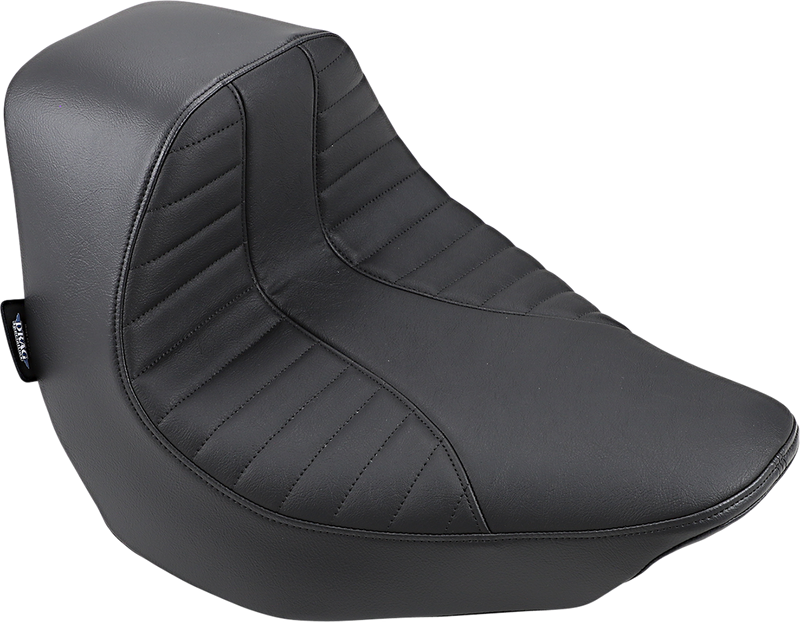 DRAG SPECIALTIES SEATS, DRAG SPECIALTIES SEATS EZ-Solo Seat with Scorpion Stitch for FLFB/S '18-'25 - Vinyl