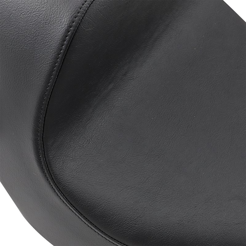DRAG SPECIALTIES SEATS, Drag Specialties EZ-Solo Seat for FXBR/S '18-'22 – Smooth Vinyl Upgrade with Easy Mount System