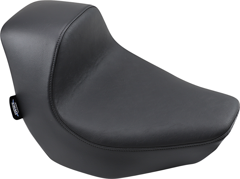 DRAG SPECIALTIES SEATS, Drag Specialties EZ-Solo Seat for FXBR/S '18-'22 – Smooth Vinyl Upgrade with Easy Mount System