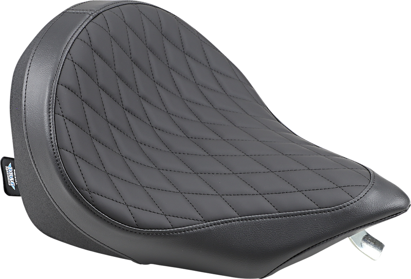DRAG SPECIALTIES SEATS, DRAG SPECIALTIES SEATS Low Solo Seat - Diamond Stitch - Black for Victory '03-'17 (Part Number 0810-1601)