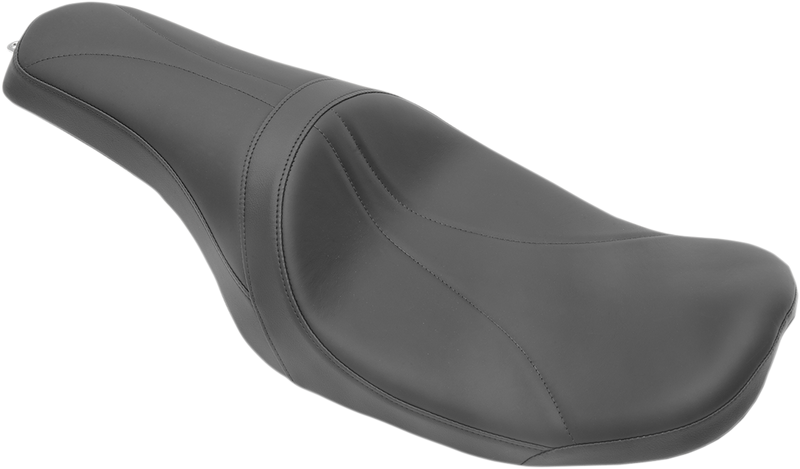 DRAG SPECIALTIES SEATS, Drag Specialties Seats Predator Seat - Mild Stitched for Harley FL 2010-2023 with Yaffe Razor Gas Tank, Part Number 0801-0974