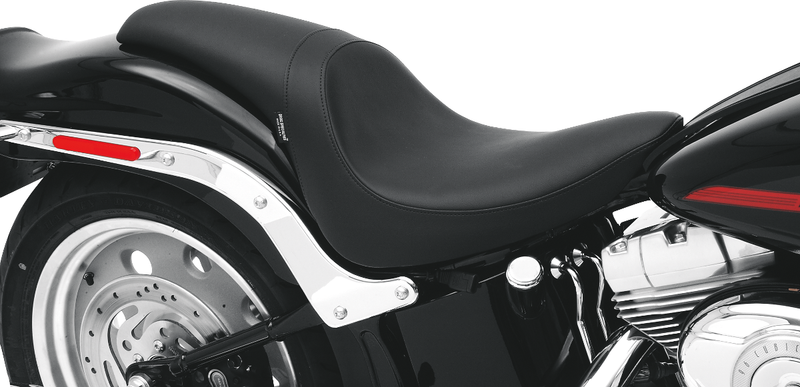 DRAG SPECIALTIES SEATS, Drag Specialties Seats Predator Seat - Black Smooth for Harley FL/FX 2006-2017 (Part #0802-0392)