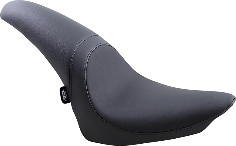 DRAG SPECIALTIES SEATS, Drag Specialties Seats Predator Seat for Harley FL/FX 2000-2017 – Black, Smooth Finish, Part 0802-0924