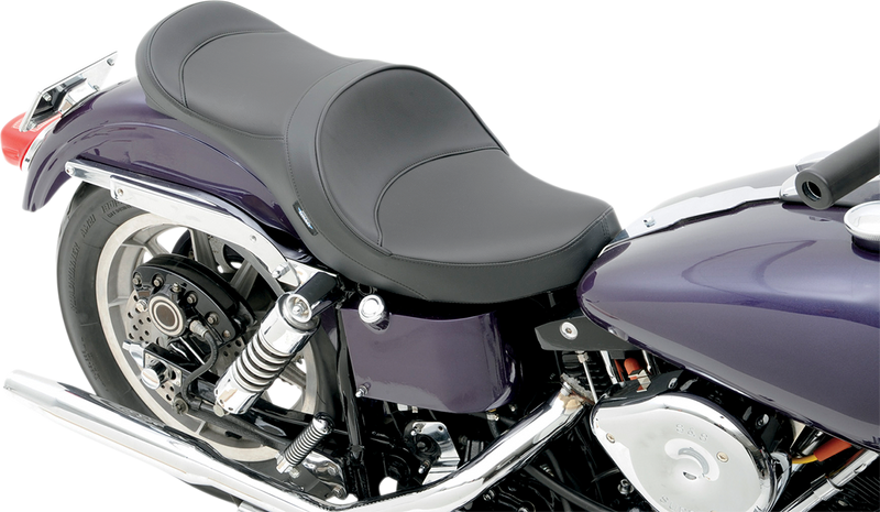 DRAG SPECIALTIES SEATS, Drag Specialties Seats Double Bucket Seat with Smooth Finish for FX/FL '58-'84 - Part No. 0805-0122