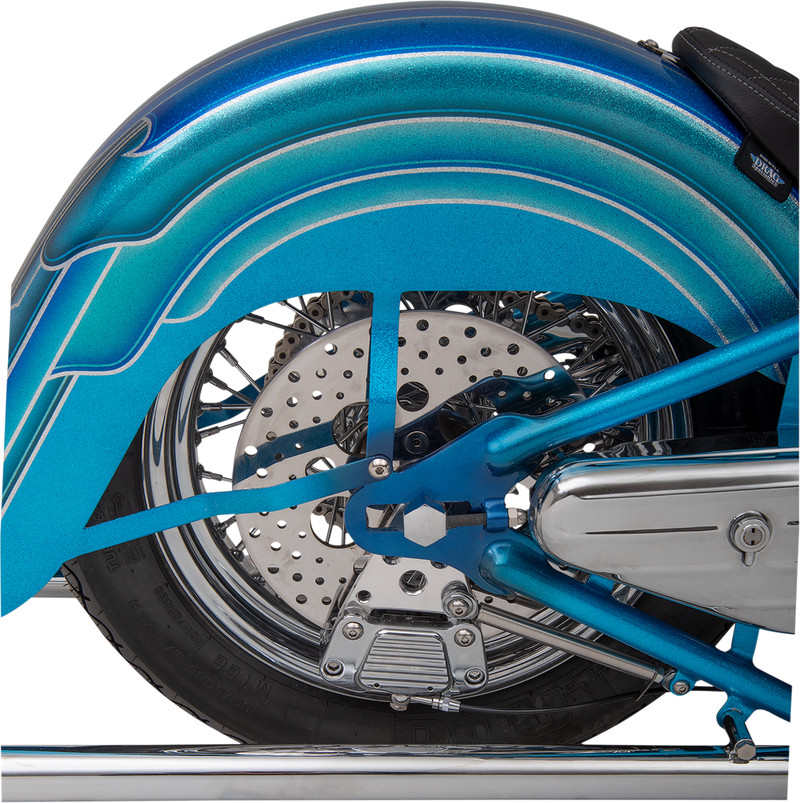 DRAG SPECIALTIES, DRAG SPECIALTIES Rear 11.5-Inch Drilled Brake Rotor for Harley-Davidson 060171ASP-BC648