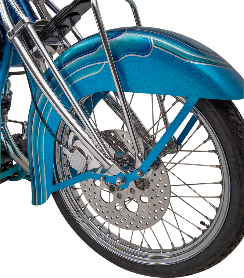 DRAG SPECIALTIES 11.5-inch Front Drilled Brake Rotor for Harley-Davidson 060176ASP-BC648