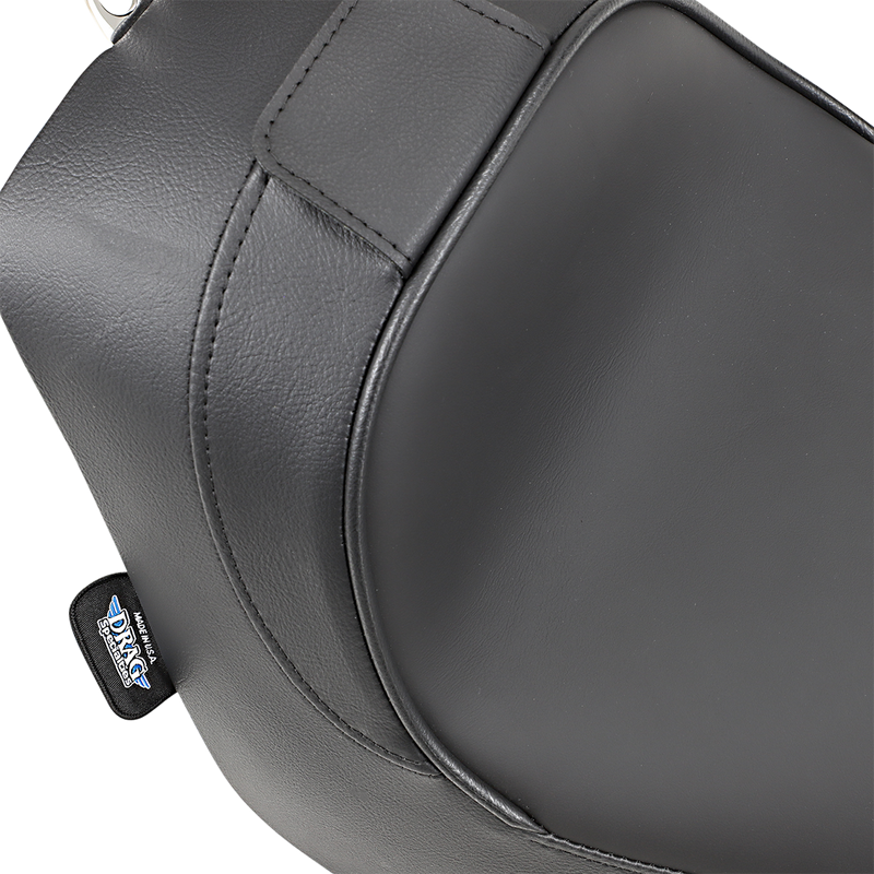DRAG SPECIALTIES SEATS, DRAG SPECIALTIES SEATS Solo Seat with Driver Backrest for FL/FX 2000-2006, Model 0802-0632