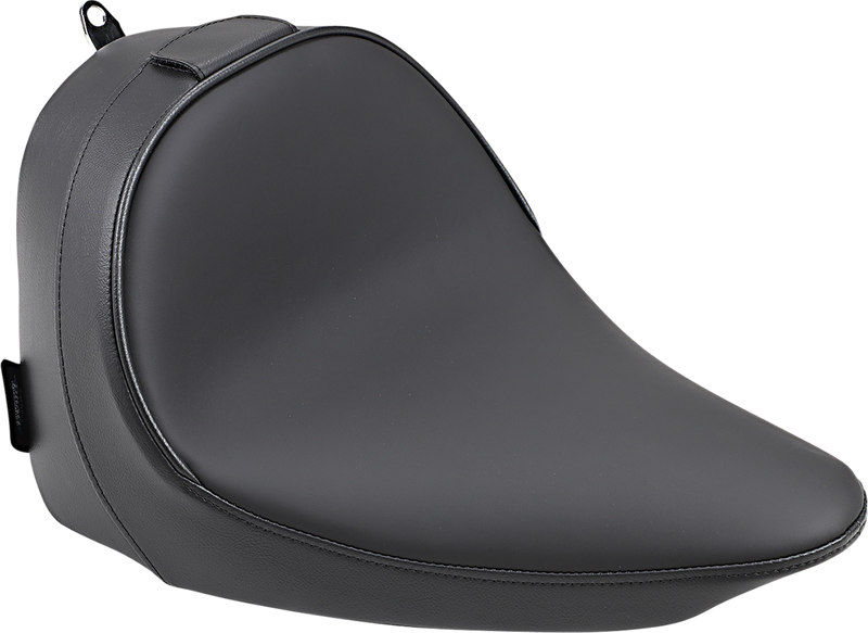 DRAG SPECIALTIES SEATS, Drag Specialties Seats Solo Seat - Smooth with Backrest for FXS/FLS 2011-2017 (Part #0802-0784)