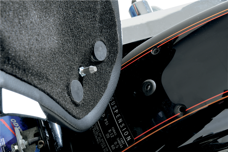 DRAG SPECIALTIES SEATS, Drag Specialties Seats EZ Mount Solo Seat for FXR 0805-0067 - Cool, Durable Comfort
