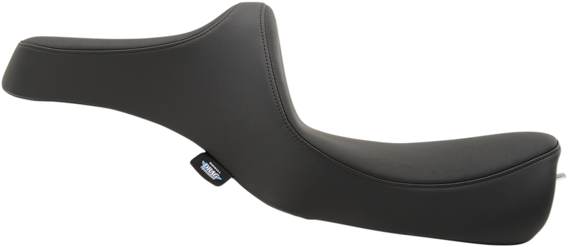 DRAG SPECIALTIES SEATS, DRAG SPECIALTIES SEATS Predator III Seat for FL/FX 2018-2023, Smooth Finish - Part Number 0802-1144