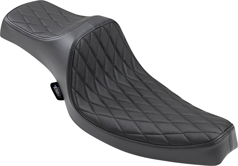 DRAG SPECIALTIES SEATS, Drag Specialties Seats Predator III Seat with Diamond Stitch and Black Thread for XL '57-'78 - Part Number 0804-0758