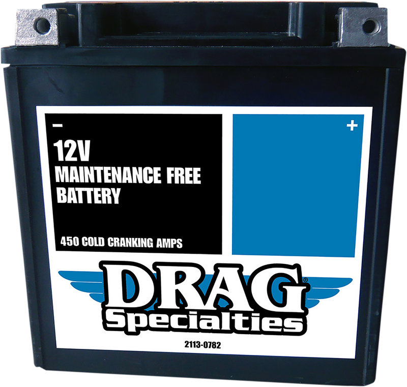 DRAG SPECIALTIES, DRAG SPECIALTIES YIX30LBSFT CTX30L-BS FT Battery for High-Performance Engines