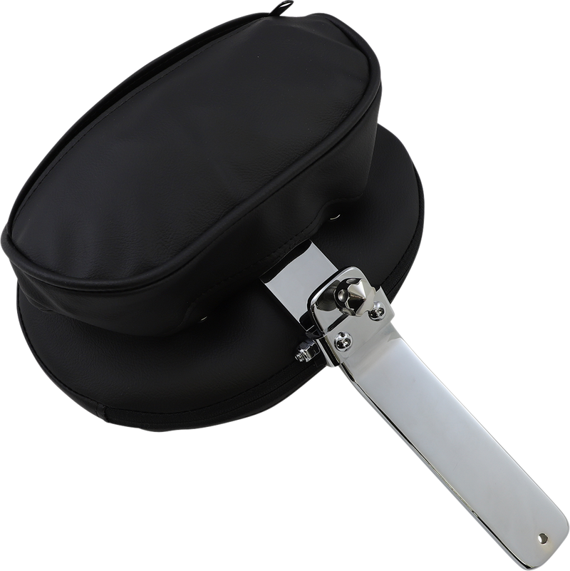 DRAG SPECIALTIES SEATS, Drag Specialties Seats Oval Backrest Pad - Large, Short Bar for FL '88-'23 (Part #0822-0461)