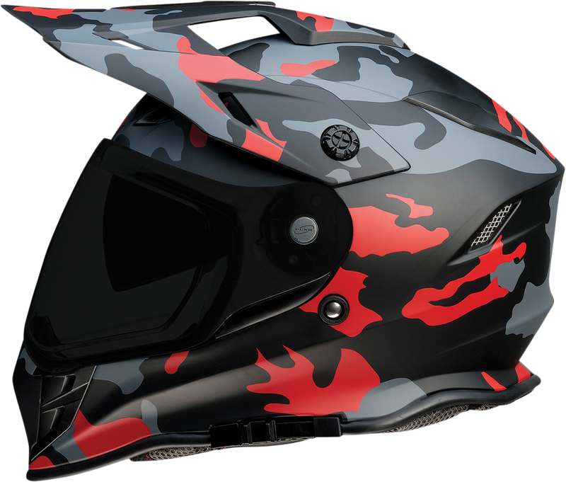 Z1R, Z1R Range Helmet - Camo Red, Model 0140-0095, Medium Size