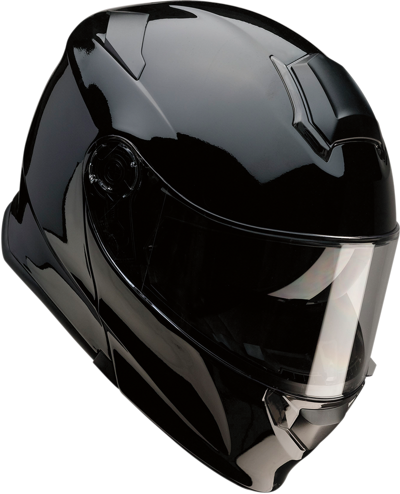 Z1R, Z1R Solaris Modular Helmet - Black, 3XL - Polycarbonate Shell with Ventilation and Removable Liner