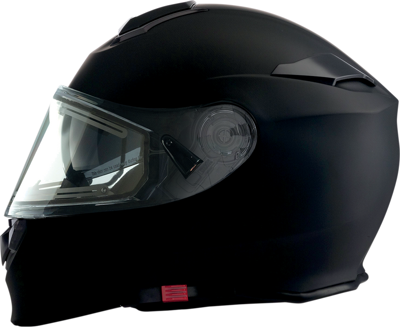 Z1R, Z1R Solaris Helmet Electric Dual Pane Flat Black 3XL - Model 0120-0710