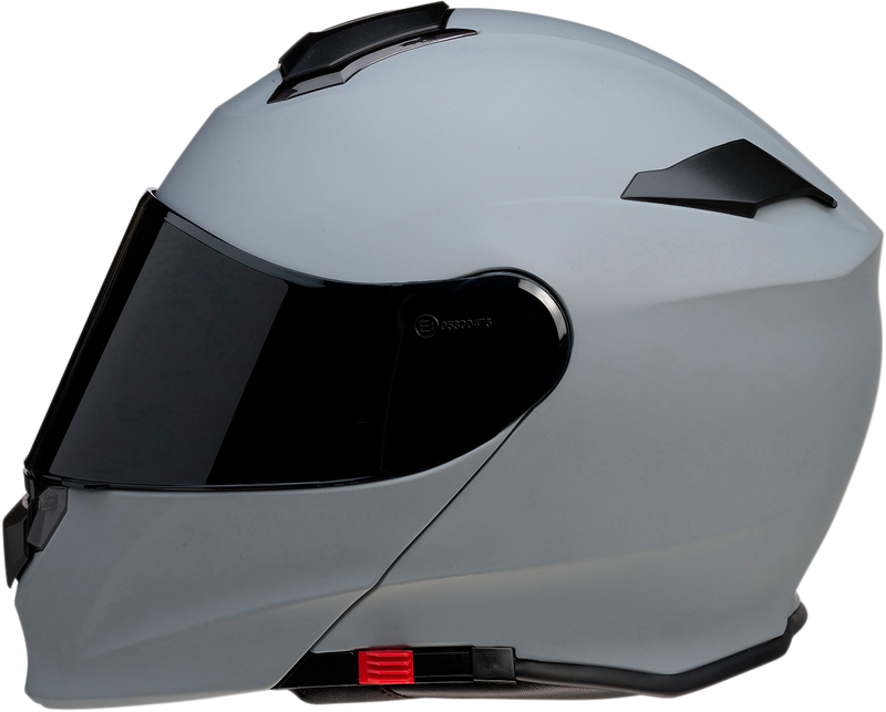 Z1R, Z1R Solaris Modular Helmet Primer Gray 3XL with Smoke Shield - Part 0101-14021