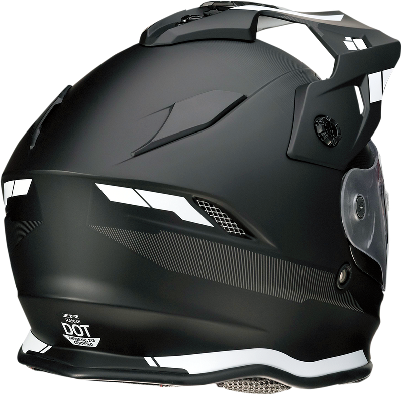 Z1R, Z1R Range Helmet - Uptake Black/White Large (Part #0140-0010)