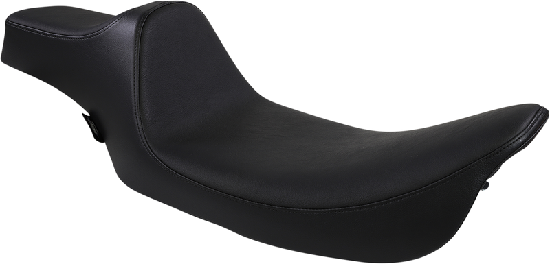 DRAG SPECIALTIES SEATS, Drag Specialties Seats Extended Reach Predator III Seat for Harley FL Models 1999-2007 - Black, Smooth Finish