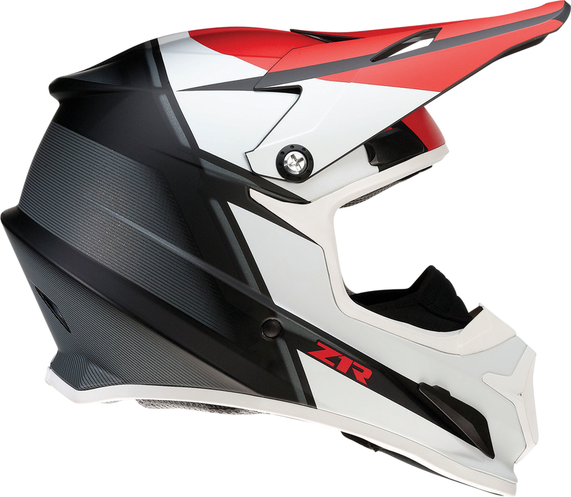 Z1R, Z1R Rise Snow Helmet - Cambio Red/Black/White Large (Part No. 0120-0723)