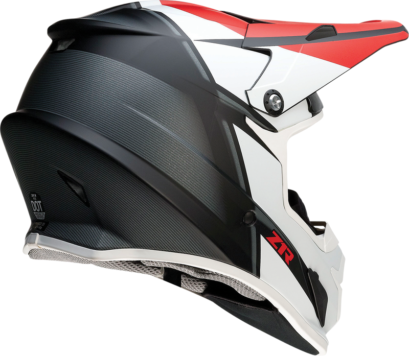 Z1R, Z1R Rise Snow Helmet - Cambio Red/Black/White Large (Part No. 0120-0723)