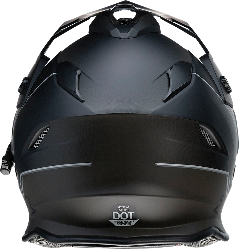 Z1R, Z1R Range Snow Helmet Bladestorm Electric Dual Pane Black/White Small 0101-14048