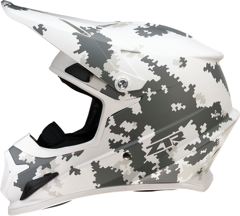 Z1R, Z1R Rise Snow Helmet - Digi Camo White/Gray Large - Model 0120-0715
