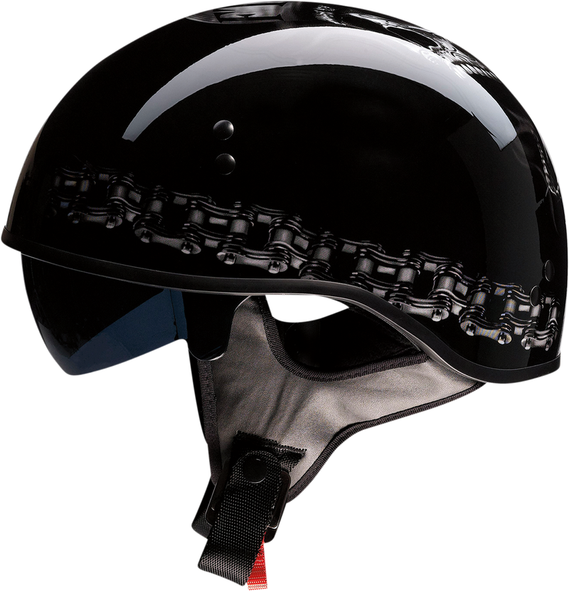 Z1R, Z1R Vagrant Helmet FTW - Black/Gray Small (Part Number 0103-1319)