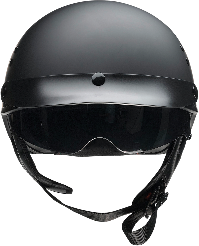 Z1R, Z1R Vagrant NC Helmet - Flat Black Medium (Part #0103-1374) by Z1R