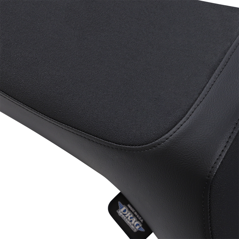 DRAG SPECIALTIES SEATS, Drag Specialties Seats Predator III Slip Stop™ Seat for FLD/FXD 2006-2017 - Black