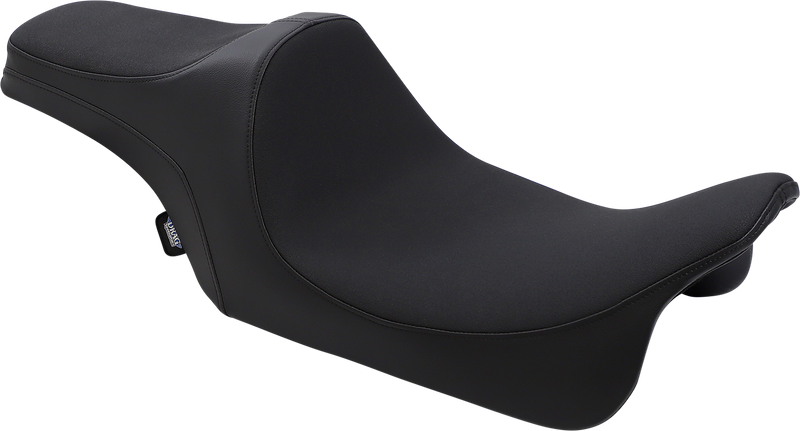 DRAG SPECIALTIES SEATS, DRAG SPECIALTIES SEATS Predator III Slip Stop™ Seat for Harley-Davidson FLH/FLT '08-'23 - Black, Part Number 4667