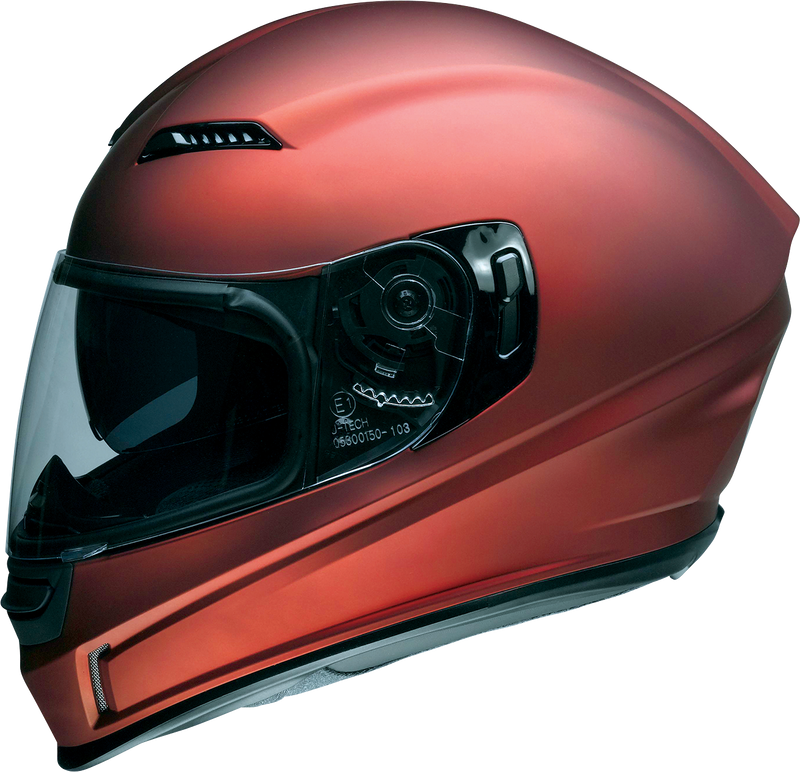Z1R, Z1R Jackal Helmet Satin Red Small - Model 0101-14822 by Z1R