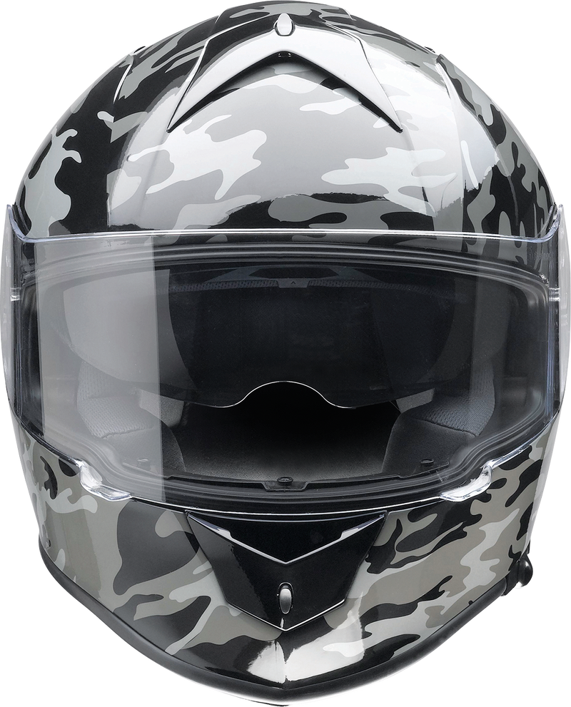 Z1R, Z1R Warrant Helmet - Camo Black/Gray - Medium by Z1R Part 0101-14367
