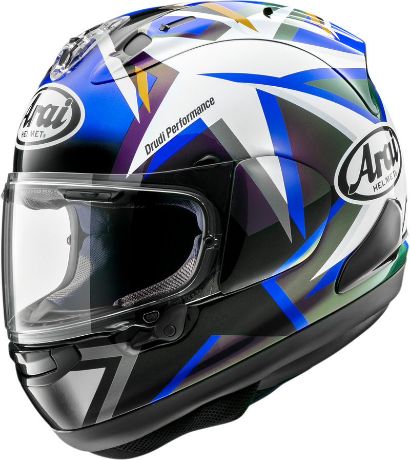 ARAI HELMETS, ARAI Helmets Corsair-X Vinales-5 XL Motorcycle Helmet with Advanced Ventilation and Secure Shield System