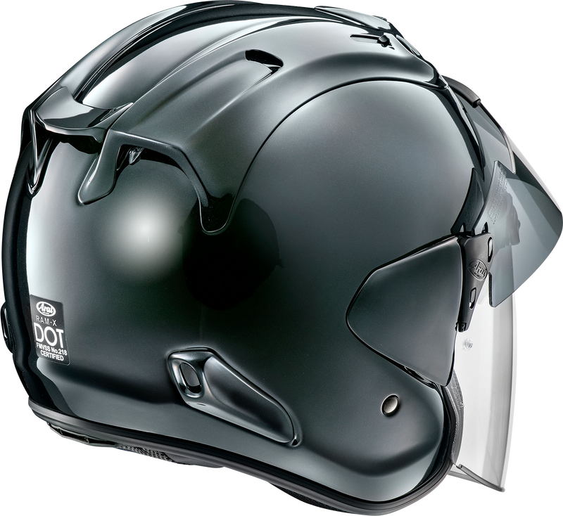 ARAI HELMETS, Arai Helmets Ram-X Diamond Black Helmet - Small (Part Number 0104-2905)