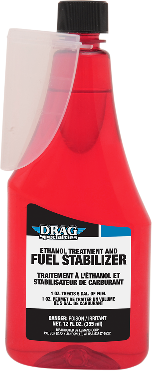 DRAG SPECIALTIES OIL, DRAG SPECIALTIES OIL Fuel Treatment and Stabilizer - 12 fl oz (Part #152970)