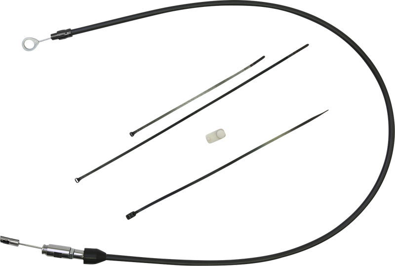 DRAG SPECIALTIES Quick Connect Clutch Cable - Upper - 38 inches - Black/Black (Part #6323404HE)