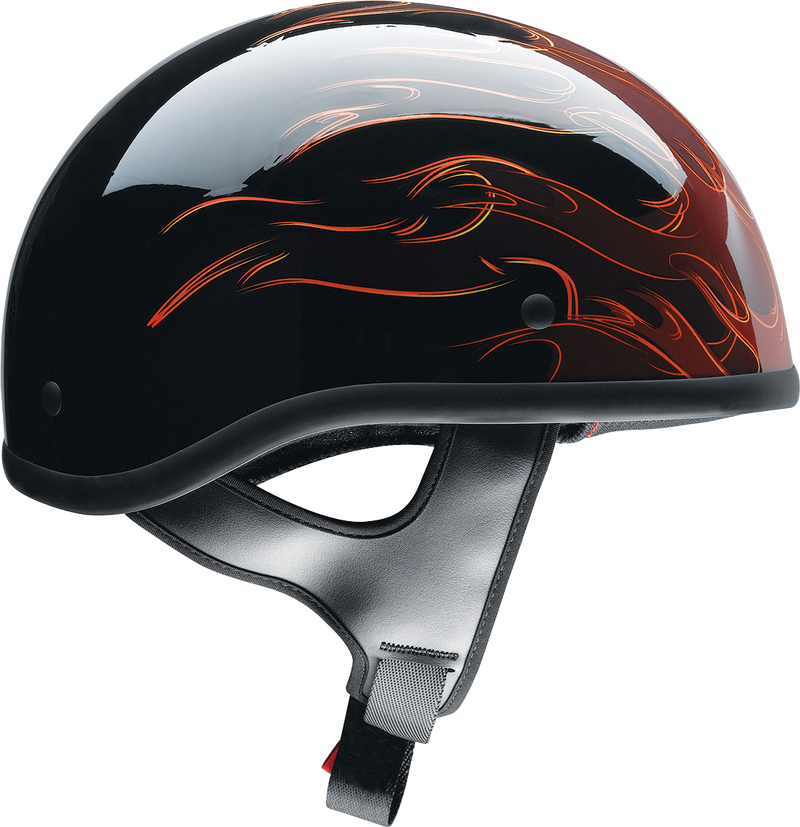 Z1R, Z1R CC Beanie Helmet - Hellfire Red Small by Z1R, Part Number 0103-1325