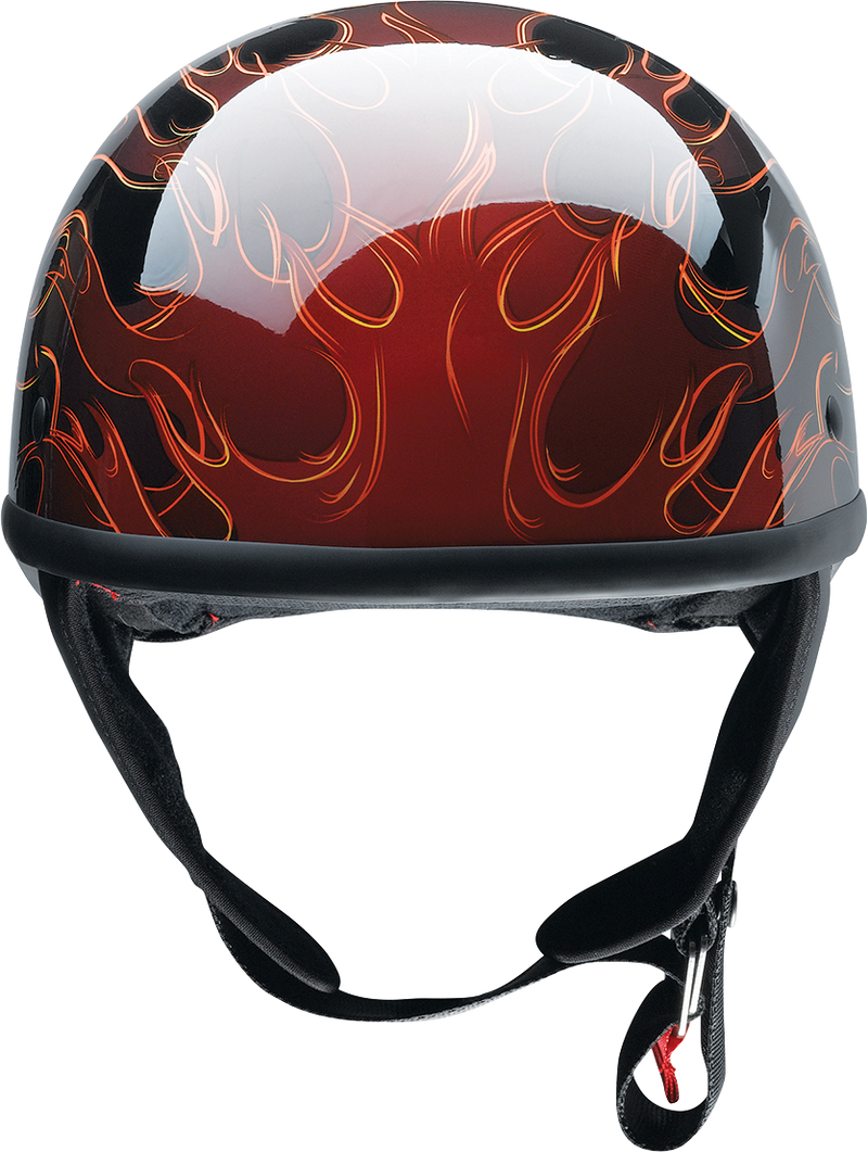 Z1R, Z1R CC Beanie Helmet - Hellfire Red, Medium - Part Number 0103-1326