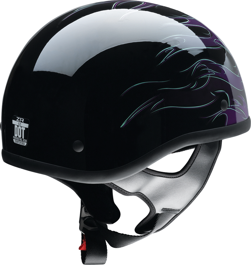 Z1R, Z1R CC Beanie Helmet - Hellfire Purple Medium (Part Number 0103-1340)
