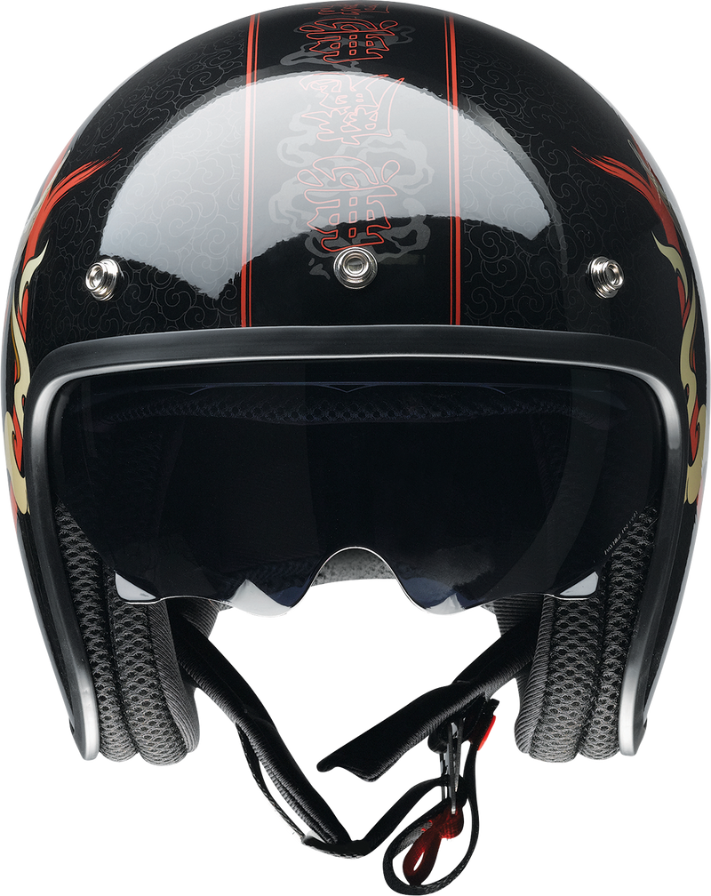 Z1R, Z1R Saturn Helmet - Devilish Gloss Black/Red XS – Part Number 0104-2876