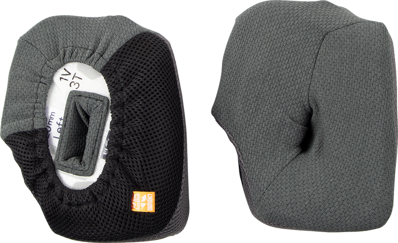 ARAI HELMETS, ARAI Helmets VX-Pro4 Cheek Pads - Gray, 20mm by ARAI HELMETS Part 05-5417
