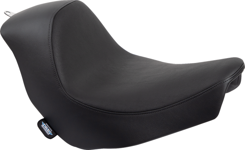 DRAG SPECIALTIES SEATS, Drag Specialties Seats Solo Seat - Black Smooth for FL/FX 2018-2023 (Part #0802-1512)