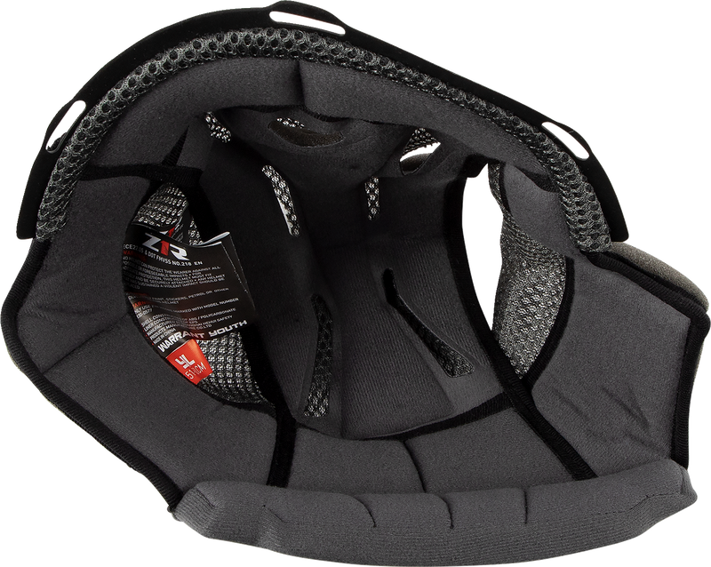 Z1R, Z1R Youth Warrant Helmet Replacement Liner - Large - 10 mm (Part #0134-2966)