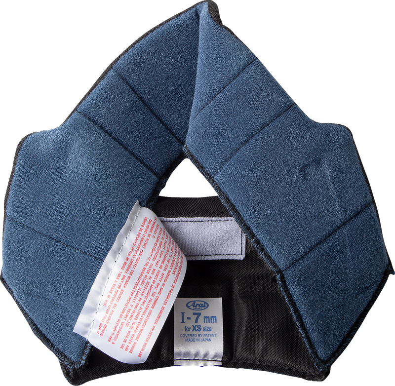 ARAI HELMETS, ARAI Helmets Regent-X Interior Pad - EP I - 7 mm by ARAI HELMETS Part 075843